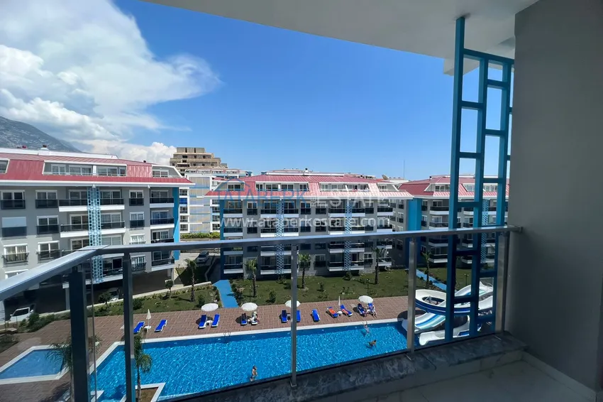 Purchase Duplex penthouse with sea views in the Kestel area in an ultra-luxury complex with a private beach B-20 19