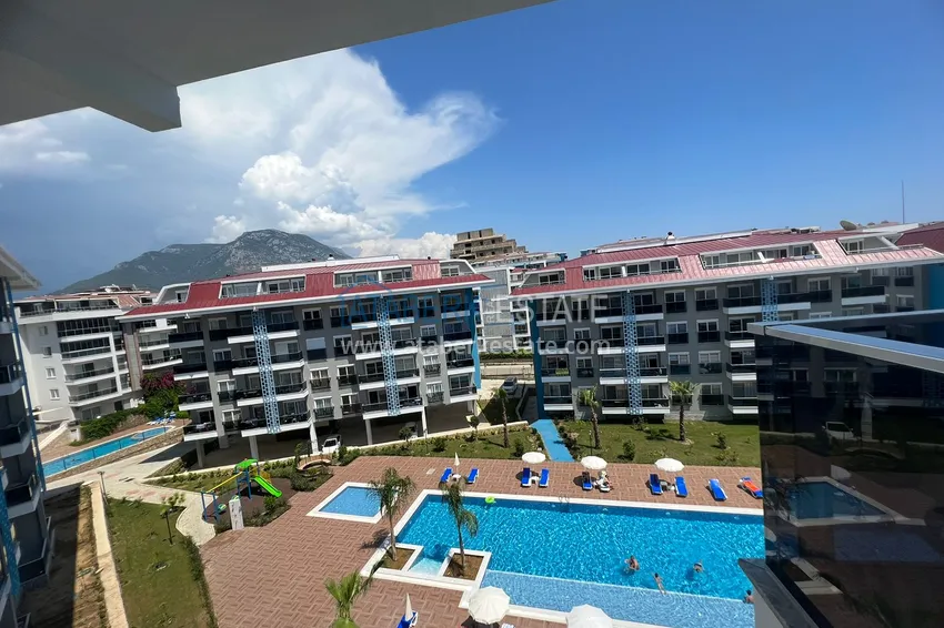Purchase Duplex penthouse with sea views in the Kestel area in an ultra-luxury complex with a private beach B-20 20