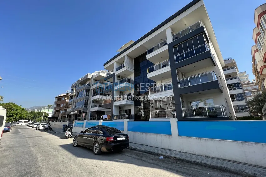 Furnished one-bedroom apartment 300 meters from the sea - Alanya center, Cleopatra beach area 2 