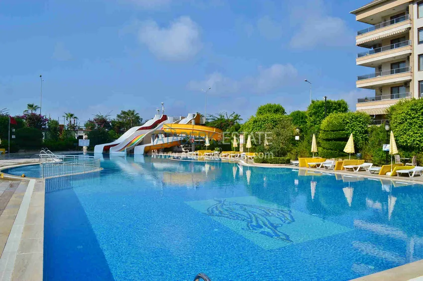 Apartment 3 + 1 with furniture and a glazed balcony, Tosmur area - Alanya 3