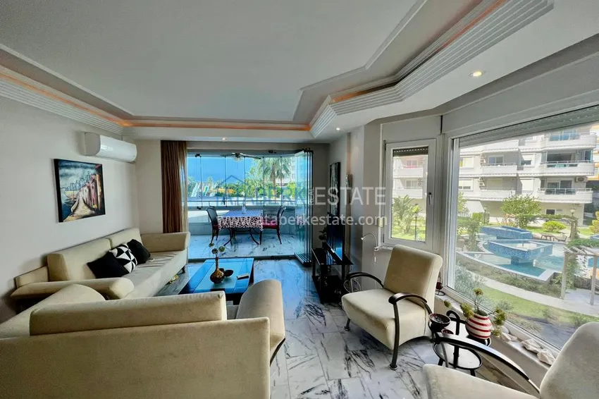 Purchase Apartment 3 + 1 with furniture and a glazed balcony, Tosmur area - Alanya 2