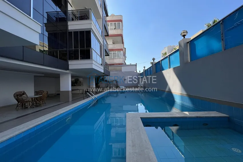 Furnished one-bedroom apartment 300 meters from the sea - Alanya center, Cleopatra beach area 3 