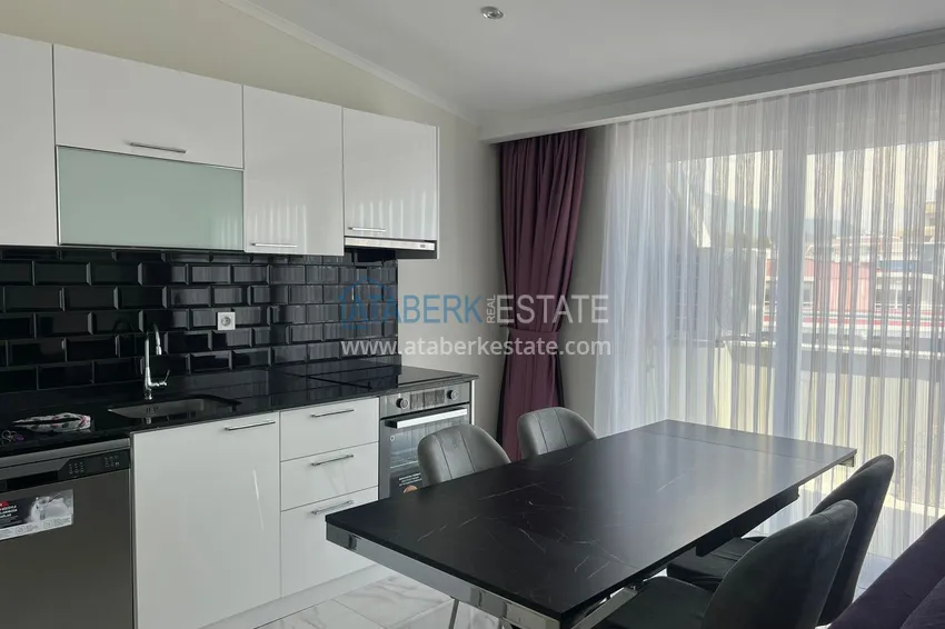 Purchase Duplex penthouse with sea views in the Kestel area in an ultra-luxury complex with a private beach B-20 3