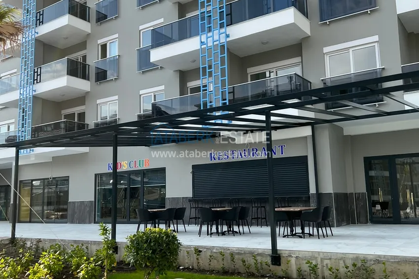 Duplex penthouse with sea views in the Kestel area in an ultra-luxury complex with a private beach B-20 4