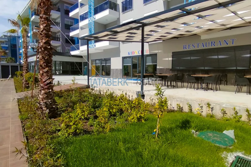 Duplex penthouse with sea views in the Kestel area in an ultra-luxury complex with a private beach B-20 8