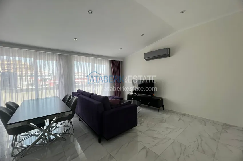 Purchase Duplex penthouse with sea views in the Kestel area in an ultra-luxury complex with a private beach B-20 5