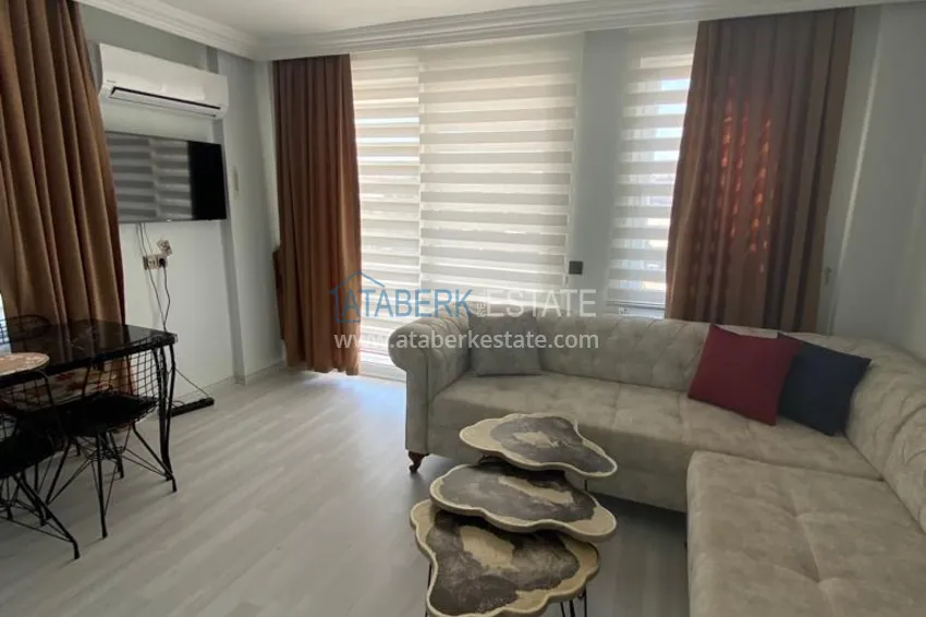 Purchase One-bedroom apartment for rent in the center of Alanya with mountain views No. 17 7