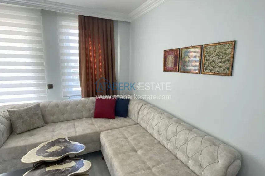 Purchase One-bedroom apartment for rent in the center of Alanya with mountain views No. 17 8