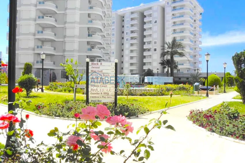 Apartment 3 + 1 with furniture and a glazed balcony, Tosmur area - Alanya 11