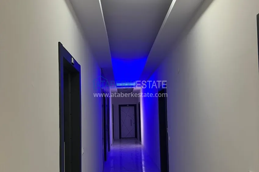 Duplex penthouse with sea views in the Kestel area in an ultra-luxury complex with a private beach B-20 13