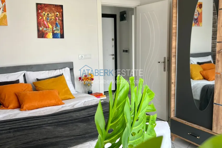 Purchase Furnished 1+1 apartment in Gazipasa in a young urban complex 8 