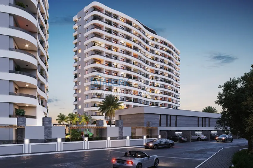 Срочная продажа! Квартира 1+1 в 300 метрах от моря в новом жилом комплексе в районе Арпачбахшиш-Мерсин 2 