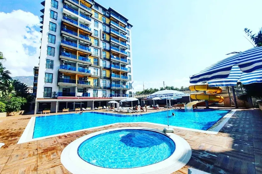 Studio apartment for rent in a luxury complex in the center of Alanya 1 