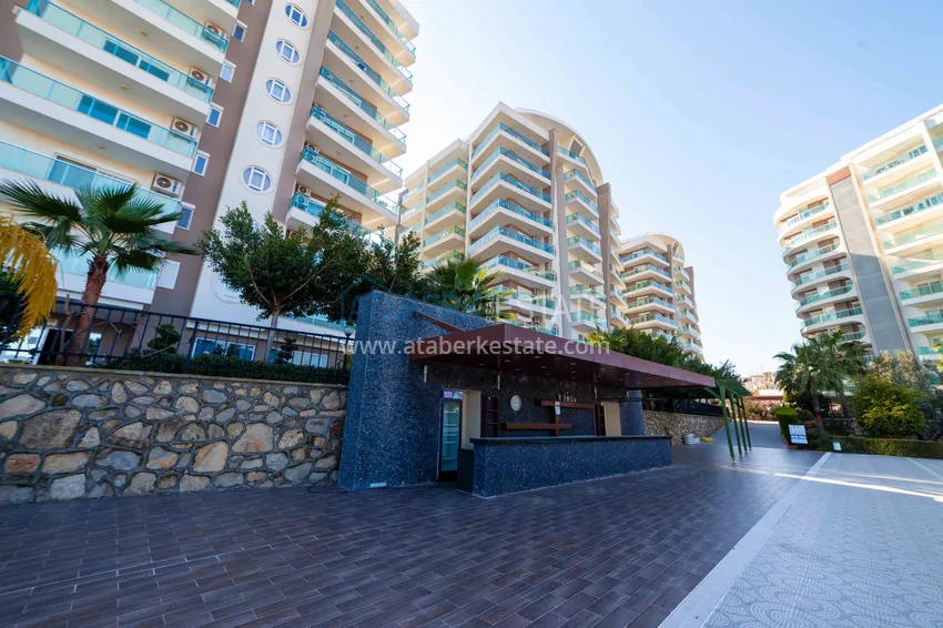 Two-bedroom apartment for rent in Avsallar in a well-maintained complex 9