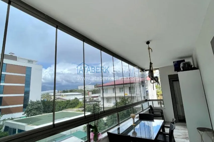 Purchase Apartment 3+1 with furniture, glazed balcony and mountain views, Kestel district — Alanya 10
