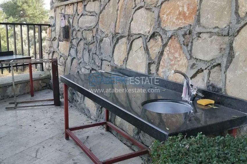 Two-bedroom apartment for rent in Avsallar in a well-maintained complex 13
