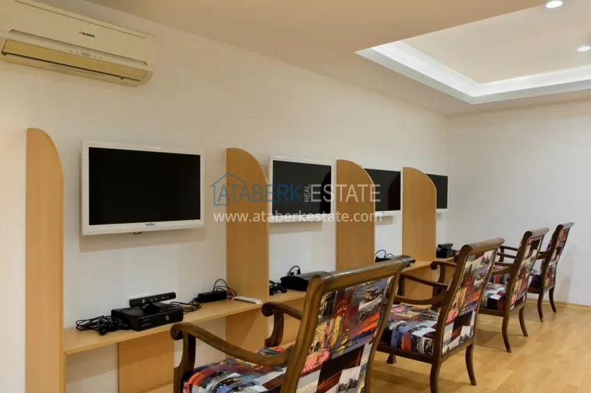 Studio apartment for rent in a luxury complex in the center of Alanya 13 