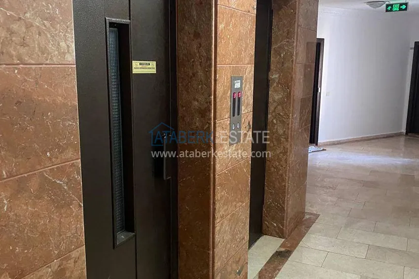 Furnished 1+1 apartment overlooking the sea and the historical fortress, Cikcilli district — Alanya 23