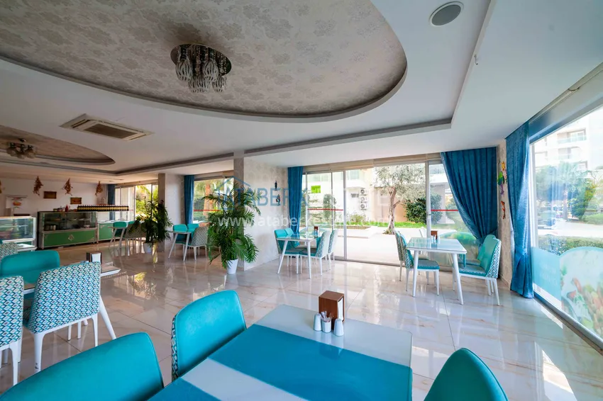 Two-bedroom apartment for rent in Avsallar in a well-maintained complex 17