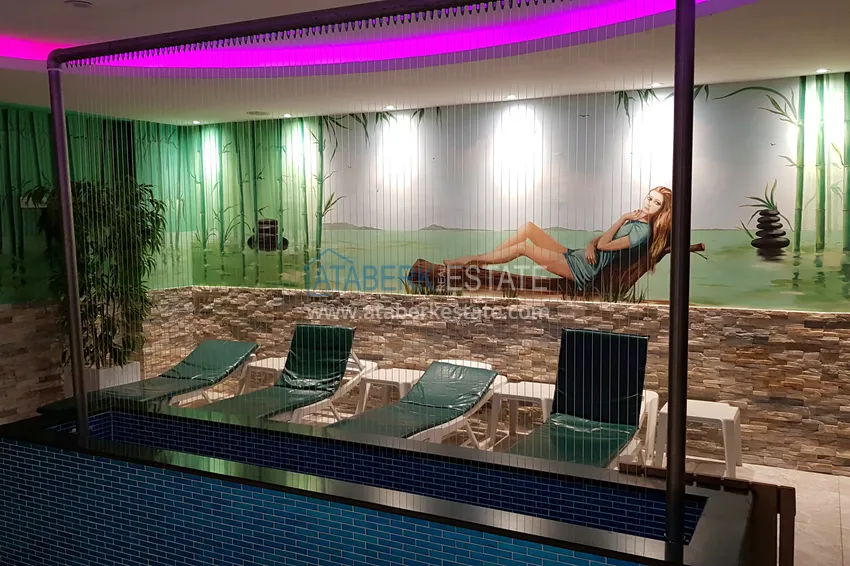 Studio apartment for rent in a luxury complex in the center of Alanya 19 