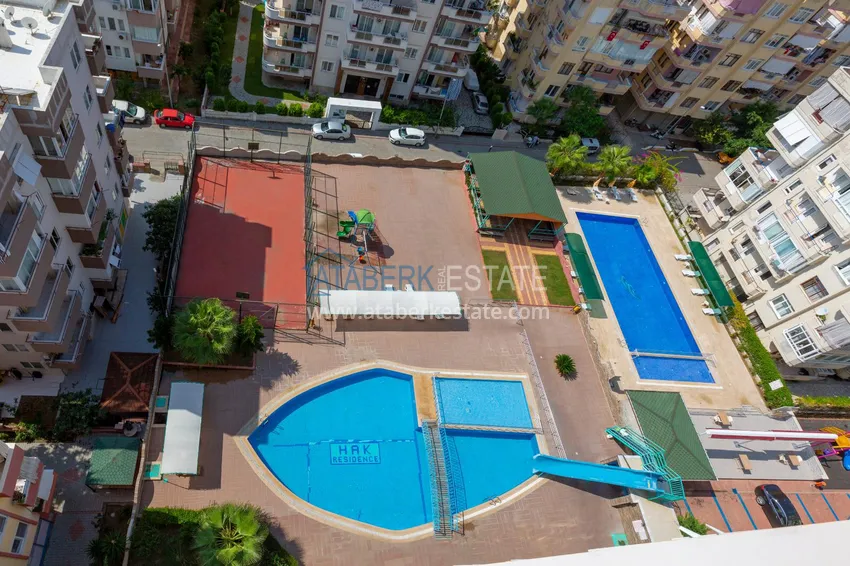 Purchase One bedroom apartment in Mahmutlar furnished with open sea views 17