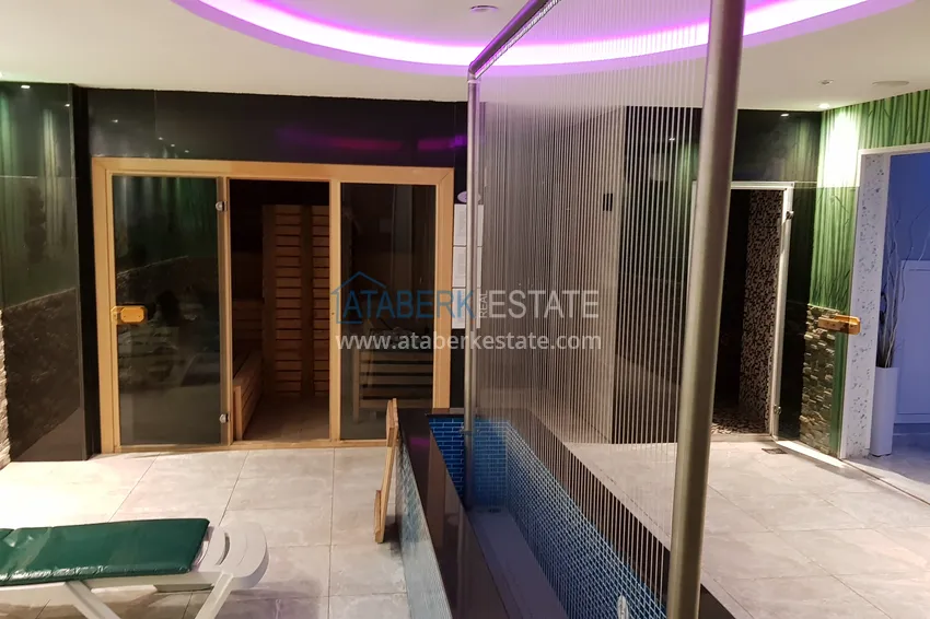 Studio apartment for rent in a luxury complex in the center of Alanya 20 
