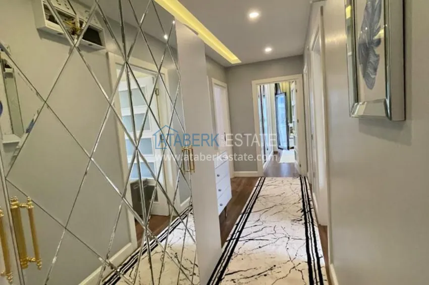 Purchase Apartment 3+1 with furniture, glazed balcony and mountain views, Kestel district — Alanya 1