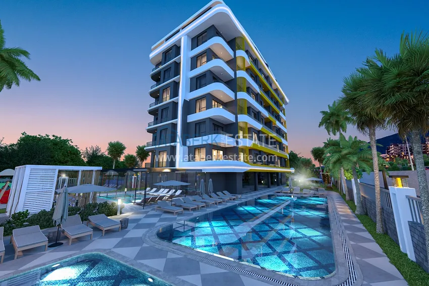 A new project of a comfort-class residential complex in Gazipasa 1