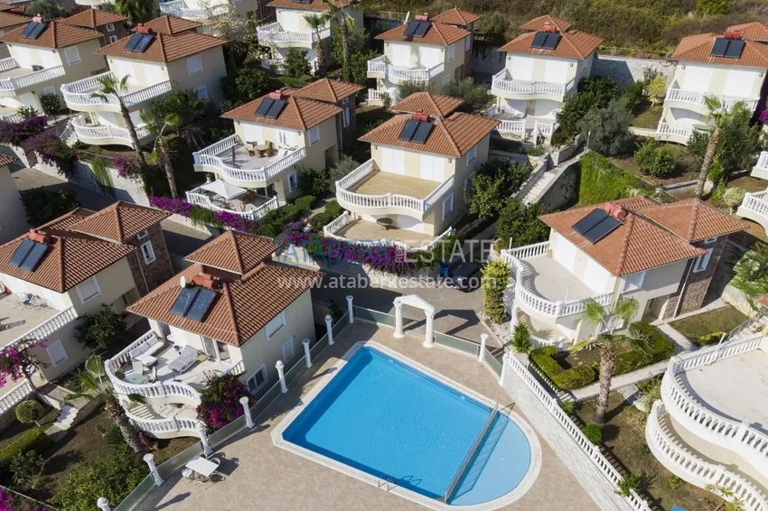 Two-story 2+1 villa in Alanya in a mountain cottage complex, the area is open for a residence permit 2