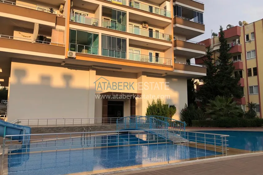 One bedroom apartment in Mahmutlar furnished with open sea views 3