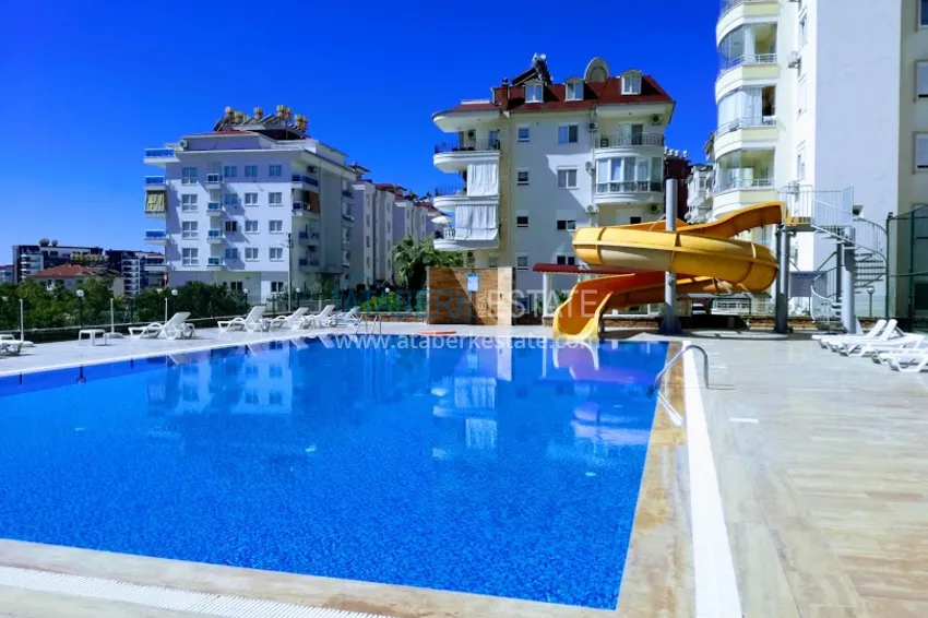 Furnished 1+1 apartment overlooking the sea and the historical fortress, Cikcilli district — Alanya 5