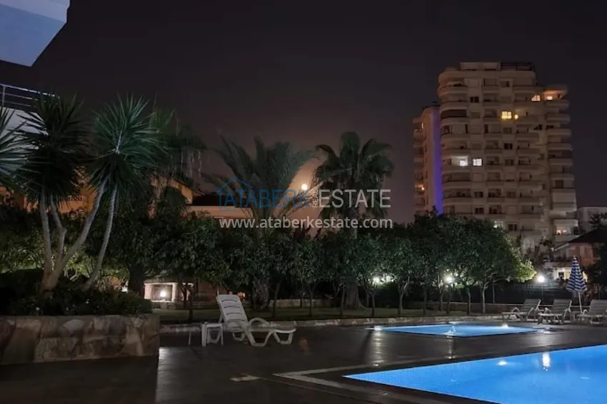 Furnished 1+1 apartment overlooking the sea and the historical fortress, Cikcilli district — Alanya 6