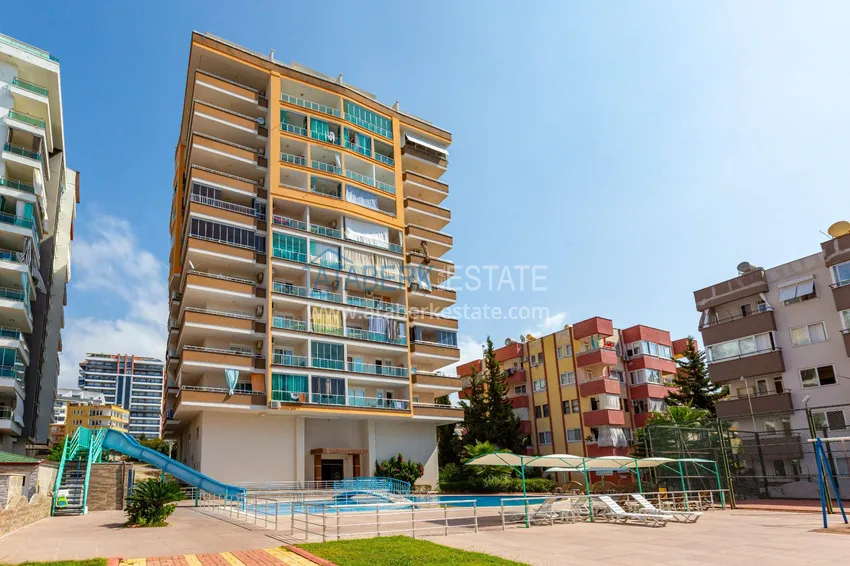 One bedroom apartment in Mahmutlar furnished with open sea views 1