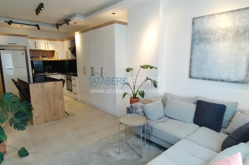 Purchase Apartment 1+1 with furniture, glazed balcony and mountain views, Mahmutlar district — Alanya 4
