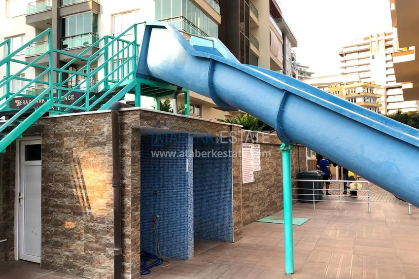 One bedroom apartment in Mahmutlar furnished with open sea views 5