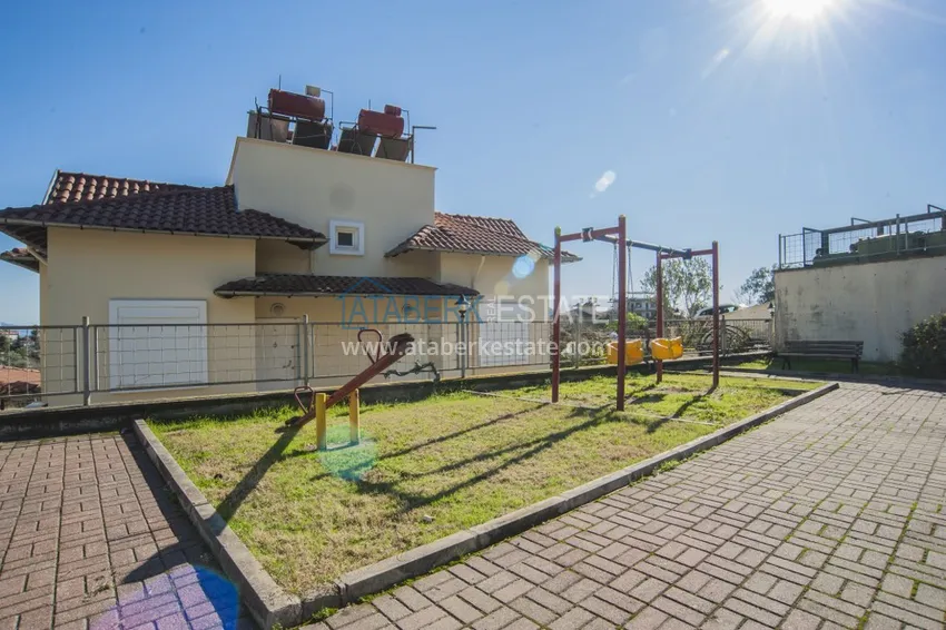 Two-story 2+1 villa in Alanya in a mountain cottage complex, the area is open for a residence permit 6