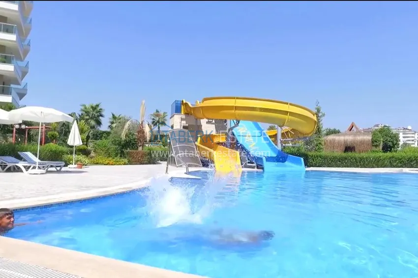 Two-bedroom apartment for rent in Avsallar in a well-maintained complex 3