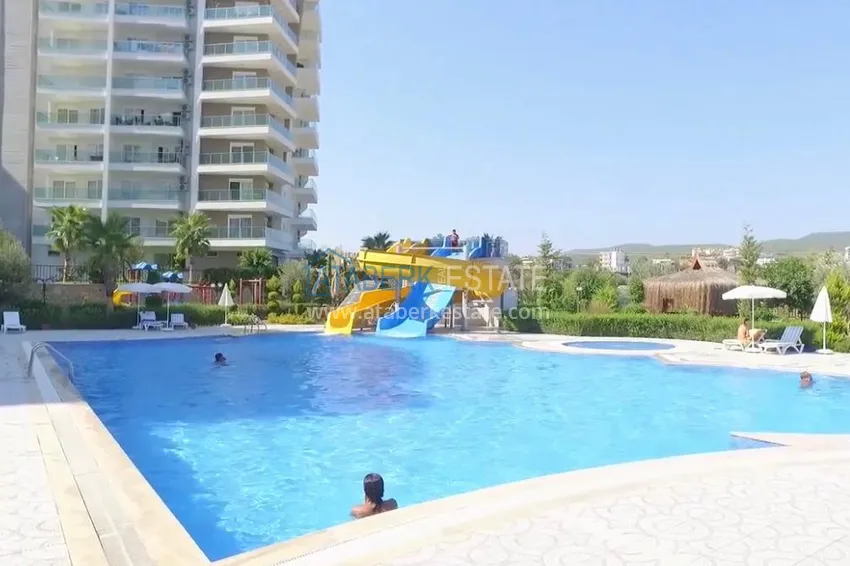 Two-bedroom apartment for rent in Avsallar in a well-maintained complex 4