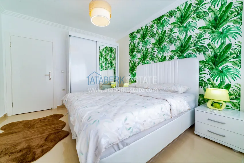 Purchase One bedroom apartment in Mahmutlar furnished with open sea views 7