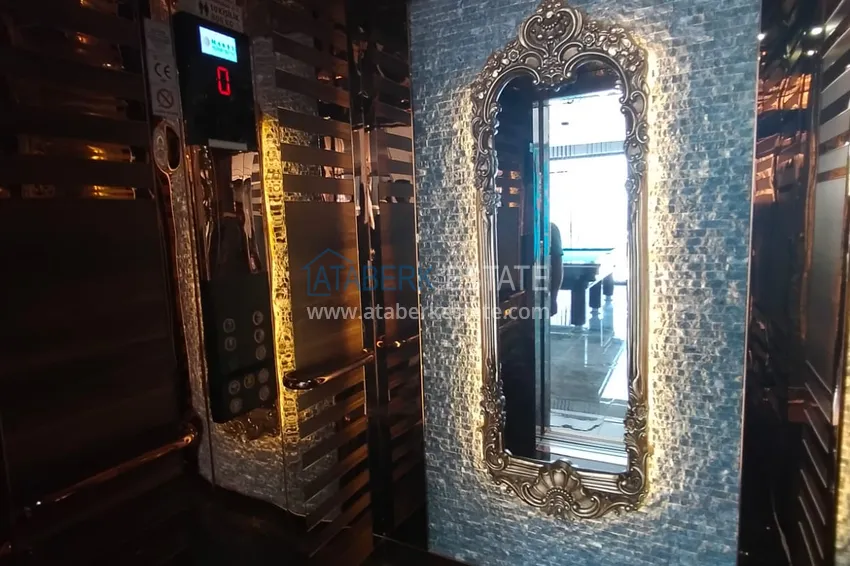 Duplex for rent in Alanya, Oba district in the new modern B19 complex 9