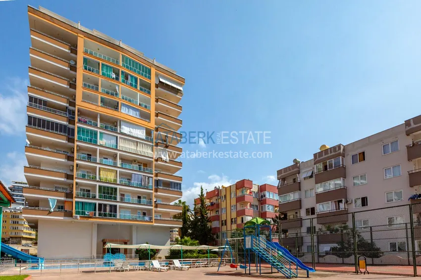 One bedroom apartment in Mahmutlar furnished with open sea views 7
