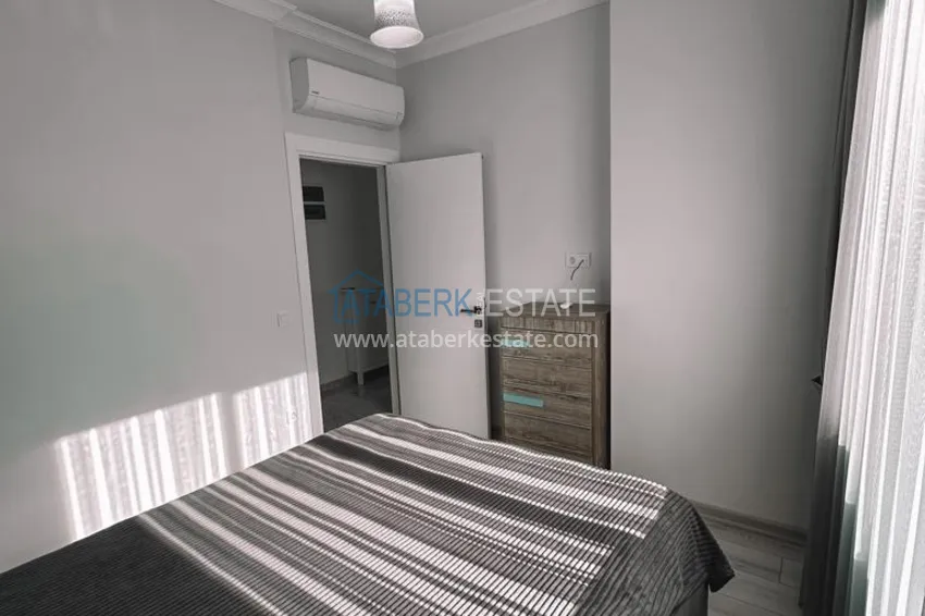 Purchase Furnished apartment in the center of Alanya, three-room with glazed balcony 10