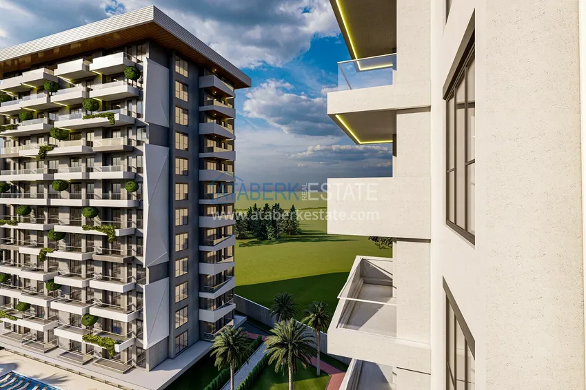 Premium residential complex under the project in Mahmutlar, Alanya 14