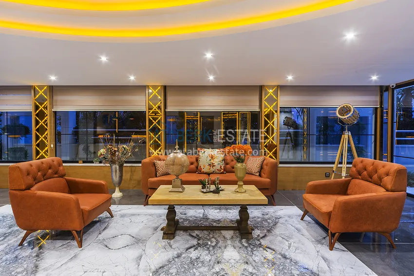 Apartment 1+1 from the owner with furniture and mountain views, Mahmutlar district — Alanya 13
