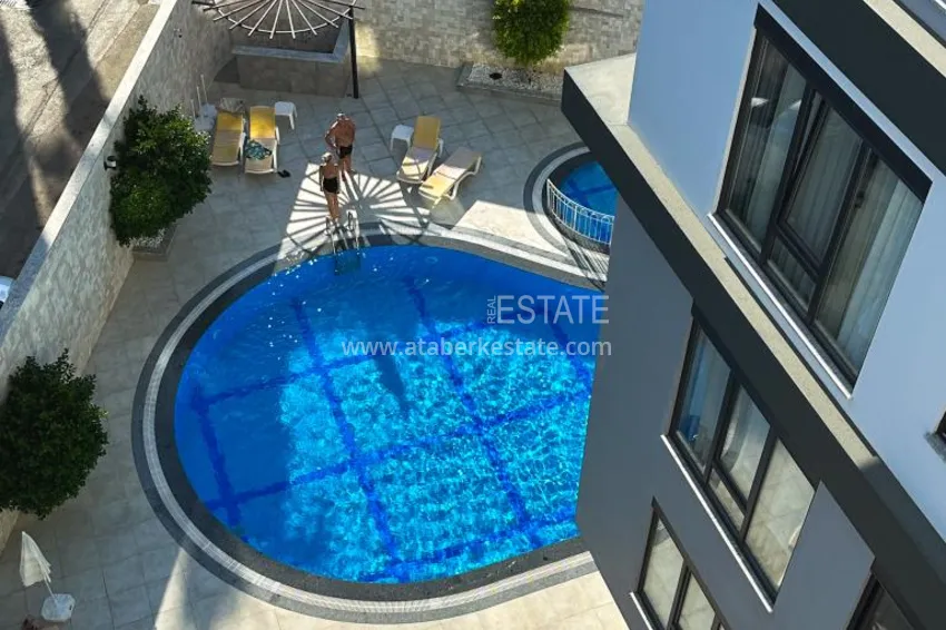 Purchase Furnished apartment in the center of Alanya, three-room with glazed balcony 16