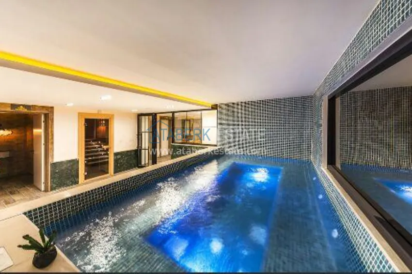 Apartment 1+1 from the owner with furniture and mountain views, Mahmutlar district — Alanya 16