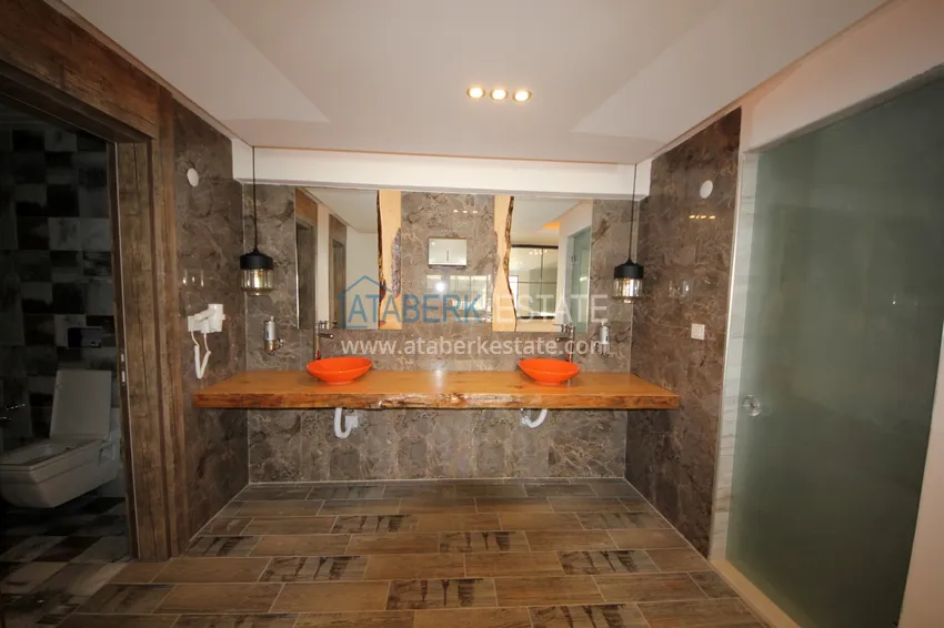 Apartment 1+1 from the owner with furniture and mountain views, Mahmutlar district — Alanya 19