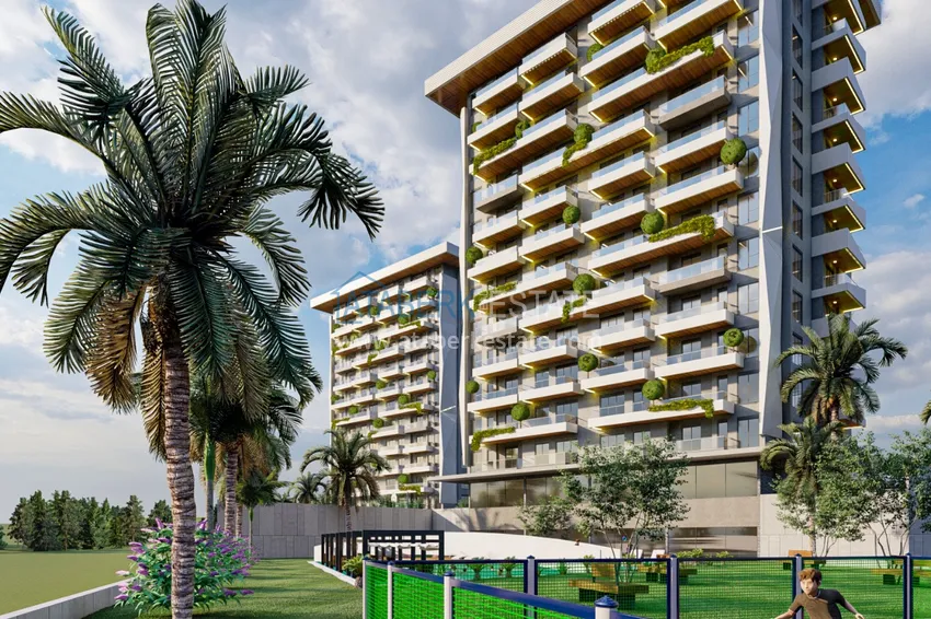 Premium residential complex under the project in Mahmutlar, Alanya 2
