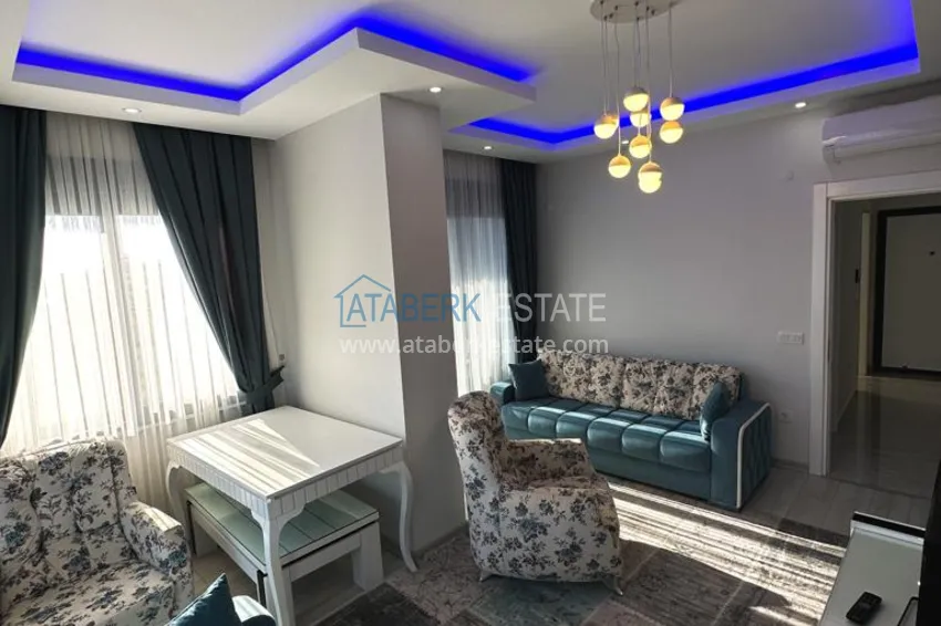 Purchase Furnished apartment in the center of Alanya, three-room with glazed balcony 3