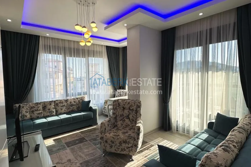 Purchase Furnished apartment in the center of Alanya, three-room with glazed balcony 4